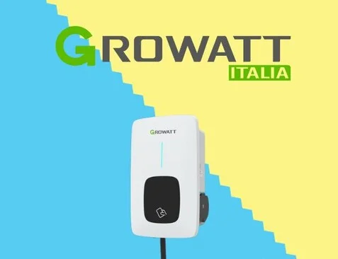 Ricarica auto elettrica growatt