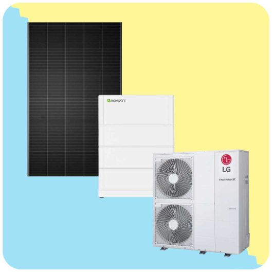 kit personalizzati desamo Fotovoltaico+batteria+pompa di calore