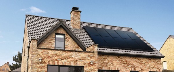 Impianto fotovoltaico installato su tetto